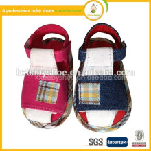 Sandália de menino de alta qualidade, sapatos de sandália de bebê de nova chegada, sandália de PU